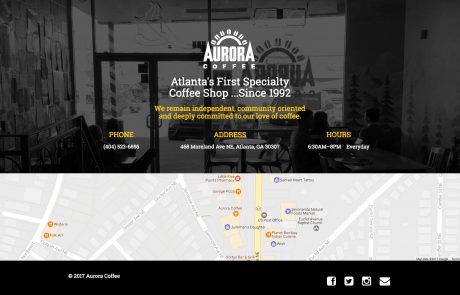 Aurora Coffee Website